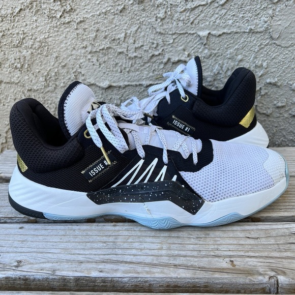 adidas Other - Adidas Shoes Men Size 13.5 DON Issue 1 White Donovan Mitchell DON Basketball